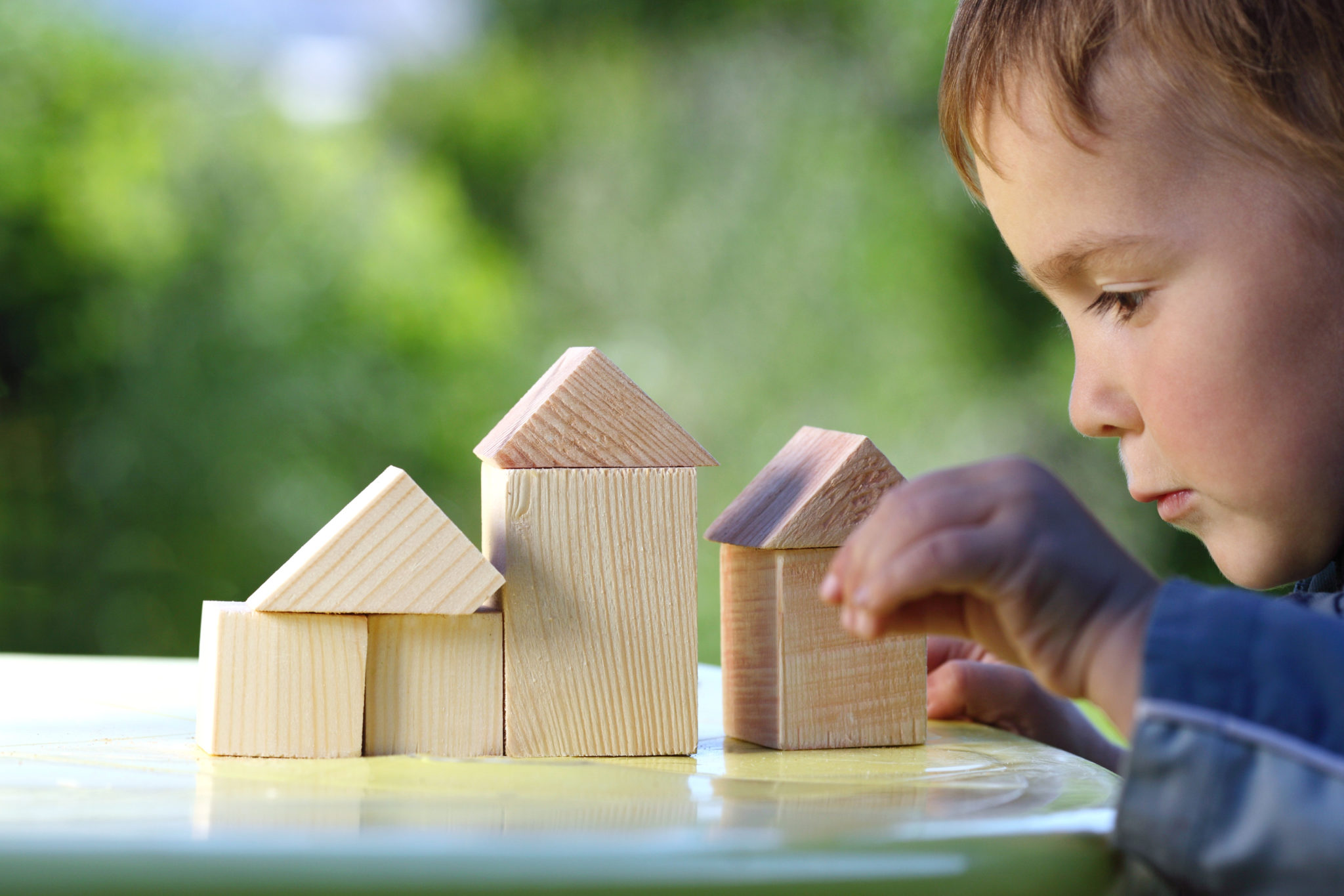 Geweldige eik Kaap gesmolten Een huis van blokken - Leukekinderactiviteiten.nl